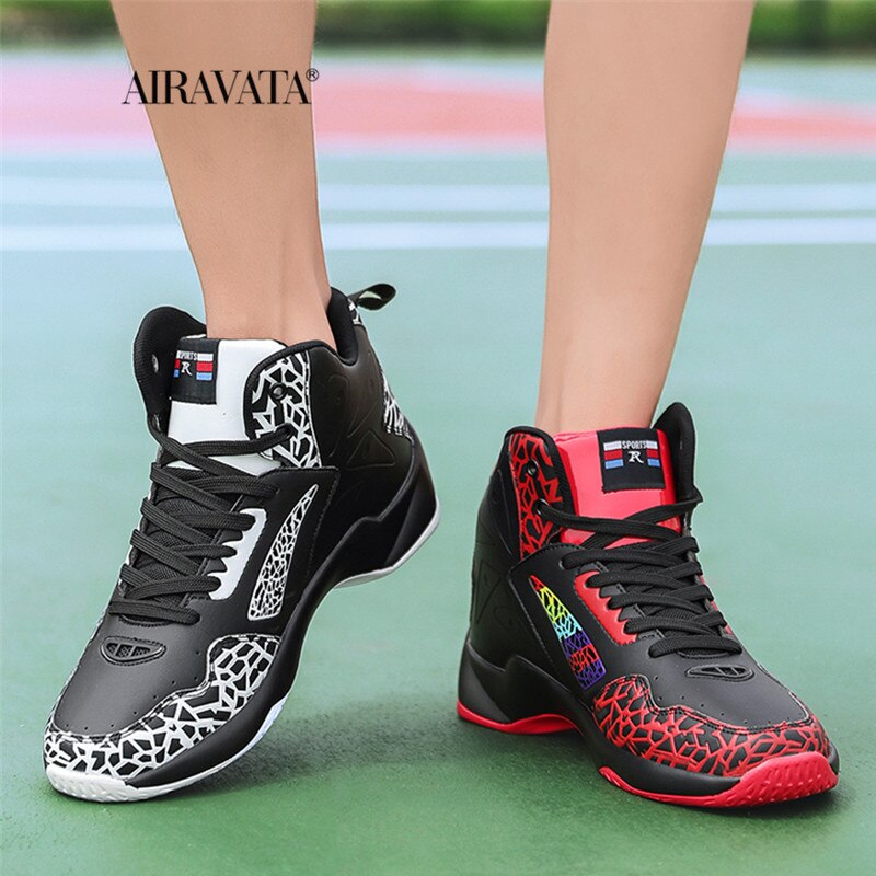 Sneakers Fashion Leather Basketball Shoes Men Comfortable Casual Sports Trainers Non-slip Wear-resisitant - Image 9