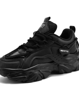 New Fashion Men White Sneakers Sport Casual Lace-up Man Shoes Lightweight Vulcanize Shoes Walking Zapatillas Hombre Male