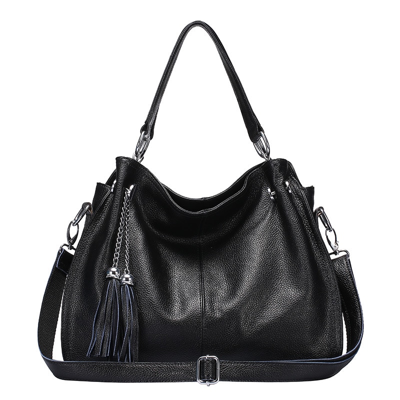 Fashion Women Genuine Leather Handbags Designer Bag Famous Real Leather Bag Ladies's Shoulder Handbag - Image 6