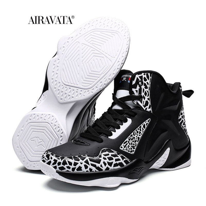 Sneakers Fashion Leather Basketball Shoes Men Comfortable Casual Sports Trainers Non-slip Wear-resisitant - Image 8