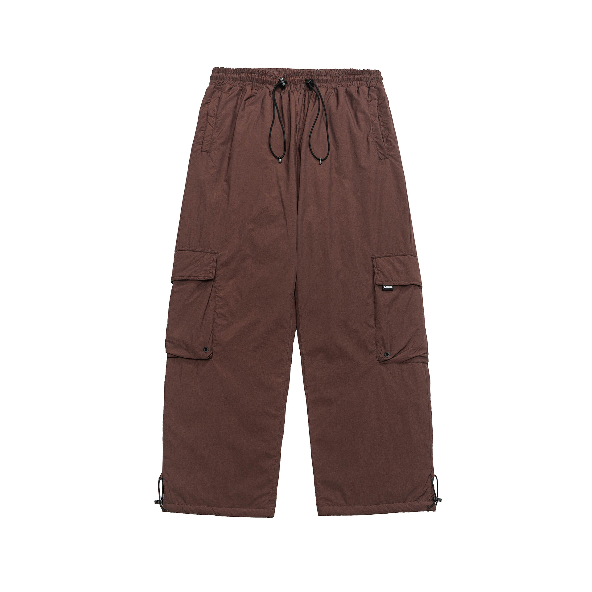 Outdoor Warmth Insulated Straight Leg Cargo Pants for Men - Image 8