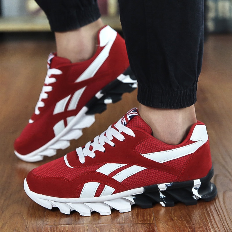Men Running Shoes Breathable Trainers Sneakers Male Jogging Sports Shoes Bounce Trend Footwear - Image 2