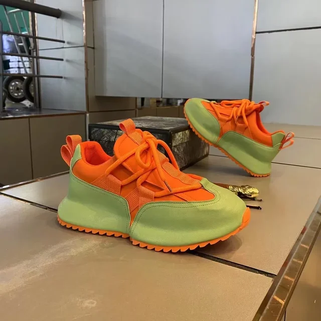 Chunky Sneakers Men Winter Plush Warm Snow Shoes Fashion Casual Microfiber Leather Upper Increased Internal Platform Sport Shoes - Image 2