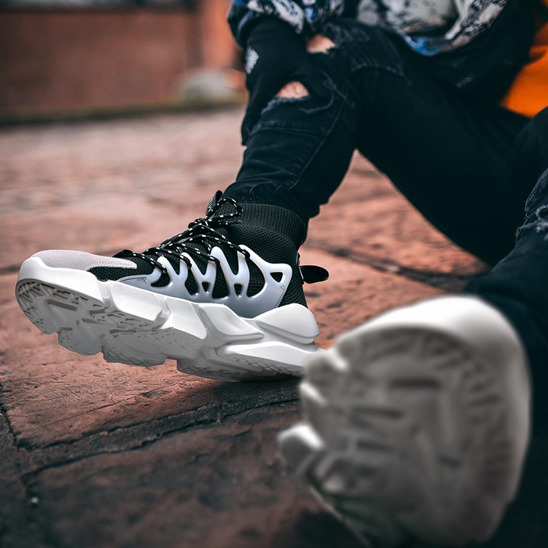 Trend Outdoor Running Shoes for Men High-quality Lightweight Walking Jogging Sports Shoes Breathable Sneakers Zapatos De Hombre - Image 6