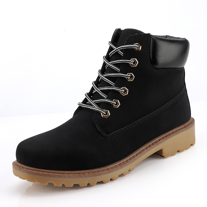 Fashionable high top Martin boots for men casual Baotou workwear shoes autumn and winter men's boots - Image 6