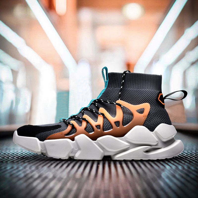 Trend Outdoor Running Shoes for Men High-quality Lightweight Walking Jogging Sports Shoes Breathable Sneakers Zapatos De Hombre