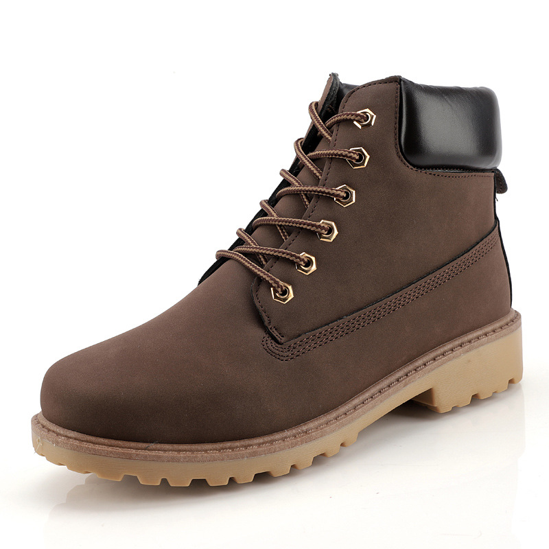 Fashionable high top Martin boots for men casual Baotou workwear shoes autumn and winter men's boots - Image 7