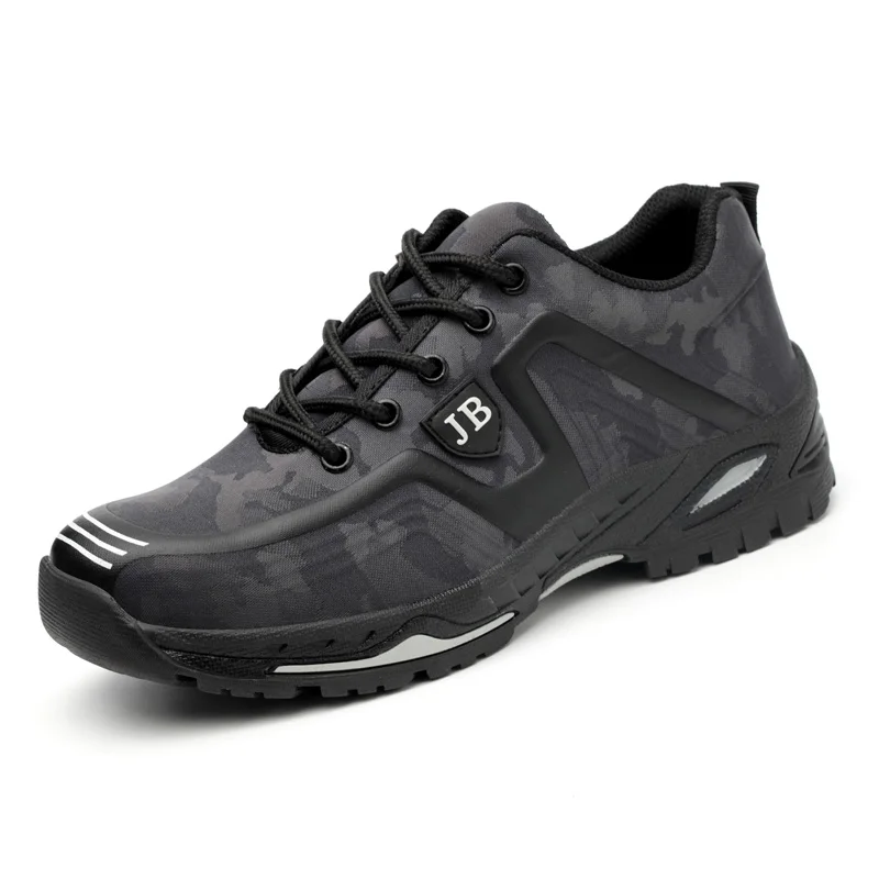 Men Safety Shoes Breathable Summer Boots Anti-smashing Anti-puncture Steel Toe Caps Anti-piercing Breathable Mens Work Shoes - Image 6