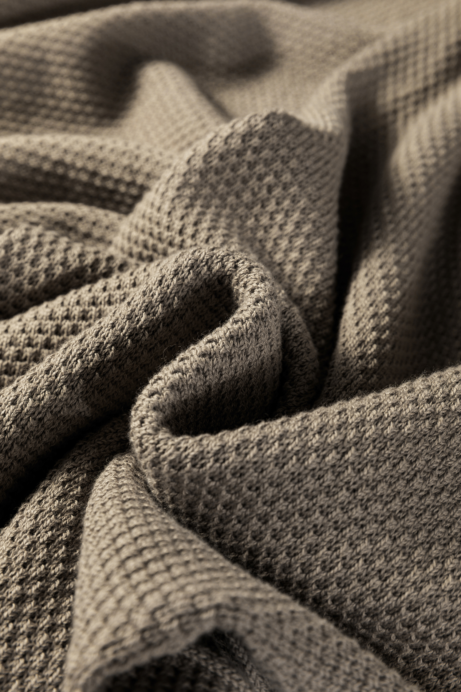 DUNE Solid Color Textured Knit Open Front Oversize Midi Sweater Cardigan - Image 12