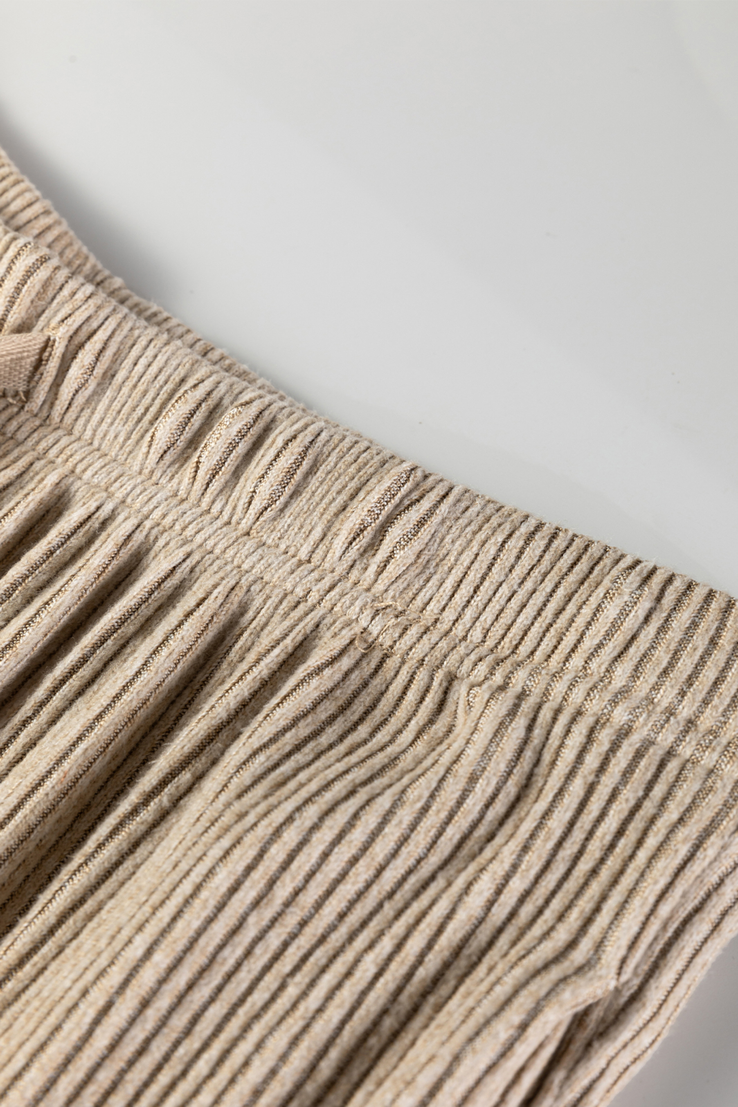 Jet Stream 3D Ribbed V Neck Pullover Drawstring Pants 2 Piece Lounge Set - Image 7